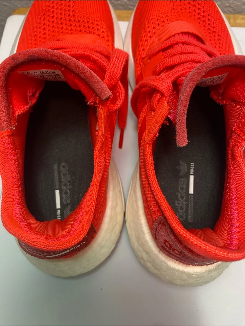 adidas bright red